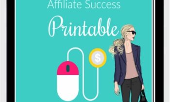 Affiliate Success Printable - Kristie Chiles