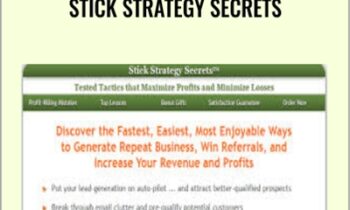 Stick Strategy Secrets – Alex Mandossian