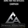 Done For You Affiliate Campaign – Anthony Alfonso