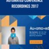 Automated Conference Recordings 2017 - Anonymous