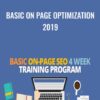 Basic On Page Optimization 2019 - SEO Intelligence Agency