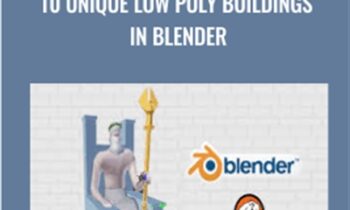 Beginner's 3D Modelling - 10 Unique Low Poly Buildings in Blender