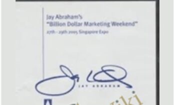 Billion Dollar Marketing Weekend – Jay Abraham