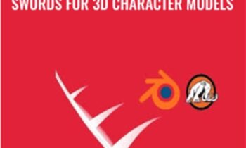 Blender - Create 5 low poly swords for 3D character models