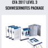 CFA 2017 Level 3 SchweserNotes Package –  Kaplan Schweser