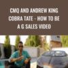 CMQ and Andrew King Cobra Tate - How to Be a G Sales Video - Christian McQueen