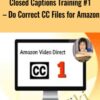 Closed Captions Training #1 – Do Correct CC Files for Amazon - Rose for Udemy and Kindle