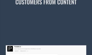Customers From Content - Grow and Convert
