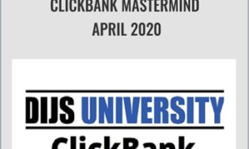 ClickBank Mastermind April 2020 – Dijs University