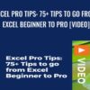Excel Pro Tips: 75+ Tips to go from Excel Beginner to Pro [Video] - Chris Dutton