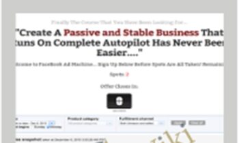 FB Ads Machine 2.0 – Dan DaSilva, Mike Dolev