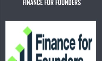 Finance For Founders - Alexa Von Tobel - Foundr