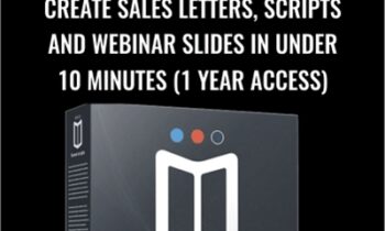 Create Sales letters, Scripts and Webinar Slides in under 10 minutes (1 Year Access) - Funnel Scripts