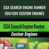 GSA Search Engine Ranker EDU/GOV Custom Engines