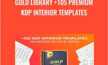 Gold Library +105 Premium KDP Interior Templates - Book Bird