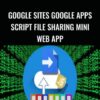 Google Sites Google Apps Script File Sharing Mini Web App