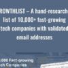 GrowthList