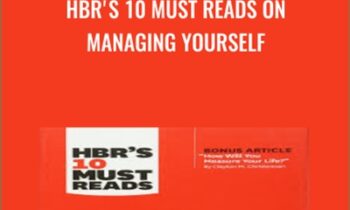 HBR's 10 Must Reads on Managing Yourself
