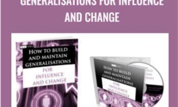 How To Build And Maintain Generalisations For Influence And Change - Michael Breen