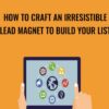 How To Craft An Irresistible Lead Magnet To Build Your List - Sandor Kiss