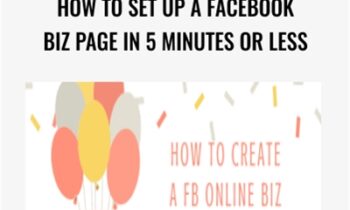 How To Set Up A Facebook Biz Page in 5 Minutes or Less - Kristie Chiles
