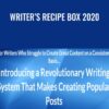 Writer’s Recipe Box 2020 – Jon Morrow