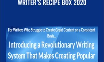 Writer’s Recipe Box 2020 – Jon Morrow