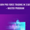 Learn Pro Forex Trading In 3 Days – Master Program