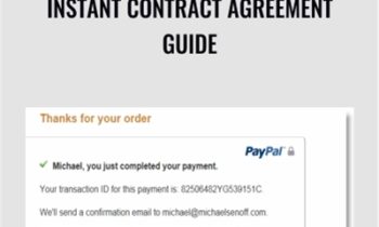Instant Contract Agreement Guide – Michael Senoff