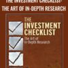The Investment Checklist: The Art of In-Depth Research - Michael Shearn