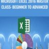 Microsoft Excel 2016 Master Class: Beginner to Advanced - Joe Parys