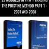 23 Modules of TPM 1 Trading The Pristine Method Part 1 - 2007 and 2008 - Paul Lange