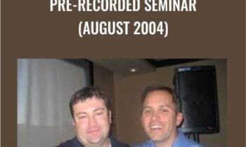 Pre-Recorded Seminar  - John Carter & Hubert Senters