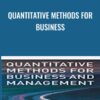 Quantitative Methods for Business - John Buglear