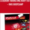Restaurant Marketing Rory Fatt’s – RMS Bootcamp - Dan Kennedy