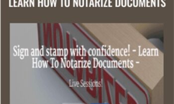 Sign and stamp with confidence! – Learn How To Notarize Documents – Andre C Hatchett