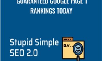 Stupid Simple SEO 2.0 Advanced – Guaranteed Google Page 1 Rankings Today