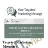 Targeted Marketing Message – Peter Sandeen