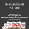 The Meaningful Life PLR + GOLD