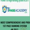 The Most Comprehensive and Proven 1st Page Ranking System In 2017 – 1st Page Academy