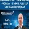 Trading Concepts - E-Mini Mentoring Program - E-Mini & Full S&P 500 Trading Program- Todd Mitchell