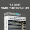W.D. Gann’s Private Ephemeris 1941-1950 - W.D. Gann’s