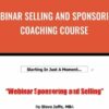 Webinar Selling And Sponsoring Coaching Course - Steve Jaffe