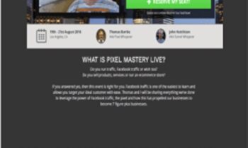 eCom Convert Presents – PIXEL MASTERY LIVE 2016