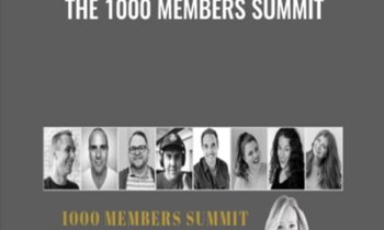 1000 Members Summit - Rachel Pedersen