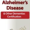 Alzheimer’s Disease and Other Dementias Certification - Sherrie All
