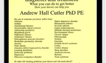 Amalgam Illness: Diagnosis & Treatment: What You Can Do to Get Better, How Your Doctor Can Help You - Andrew Hall Cutler