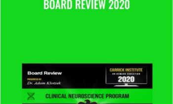 Board Review 2020 - Carrick Institute