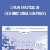 Chain Analysis of Dysfunctional Behaviors - Marsha Linehan