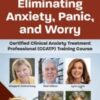 Eliminating Anxiety, Panic, and Worry: Certified Clinical Anxiety Treatment Professional (CCATP) Training Course - Margaret Wehrenberg & Others